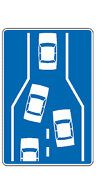 Znak Naizmenicno propustanje vozila
