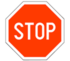 znak obavezno zaustavljanje-stop