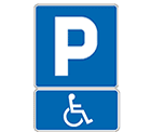 dopunska tabla parking za invalide