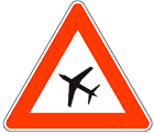 znak blizina avionske piste