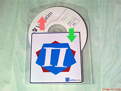 oznaka P u CD fascikli